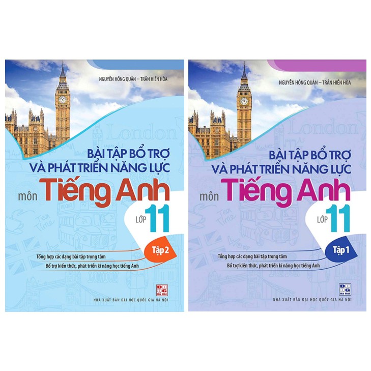 Sách - Combo Bài Tập Bổ Trợ Và Phát Triển Năng Lực Môn Tiếng Anh Lớp 11