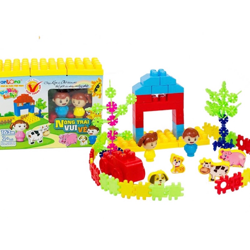 Lego đồ chơi Nông Trại vui vẻ Antona