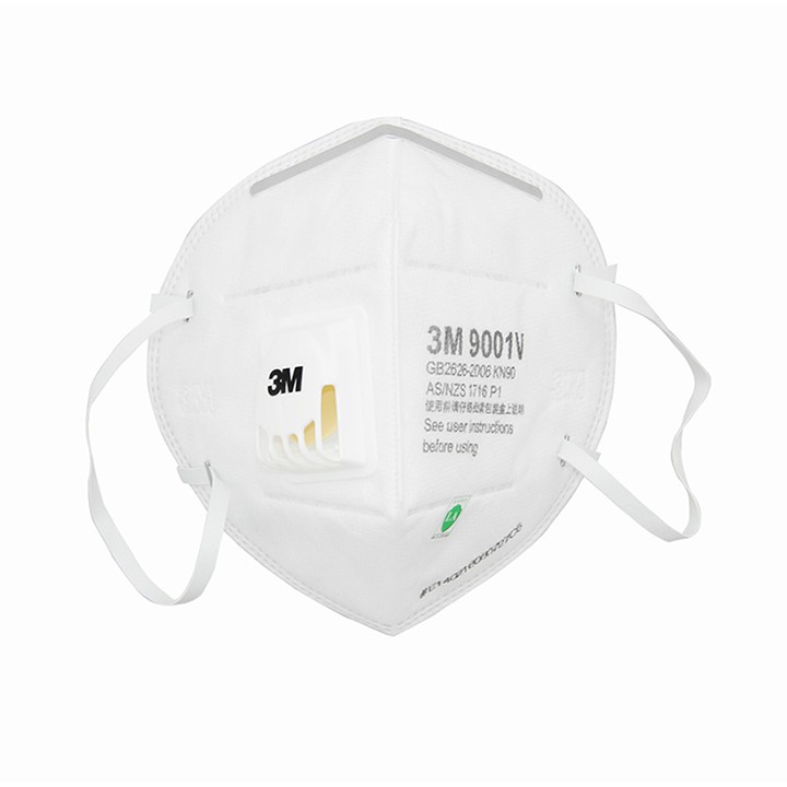 Khẩu trang chống bụi mịn 3M 9001A khẩu trang lọc bụi PM2.5 cơ chế lọc vải không dệt cùng màng lọc tĩnh điện - BN361 | BigBuy360 - bigbuy360.vn