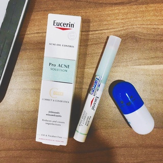 [TEM CÔNG TY][DATE 2026] Bút giảm mụn và che khuyết điểm - EUCERIN Pro Acne Solution Correct & Cover Stick 2.5G.