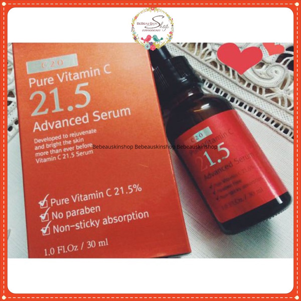 Serum Vitamin C 21.5 - By Wishtrend - Tinh Chất Dưỡng Sáng Da By Wishtrend Pure Vitamin C 15% With Ferulic Acid Serum