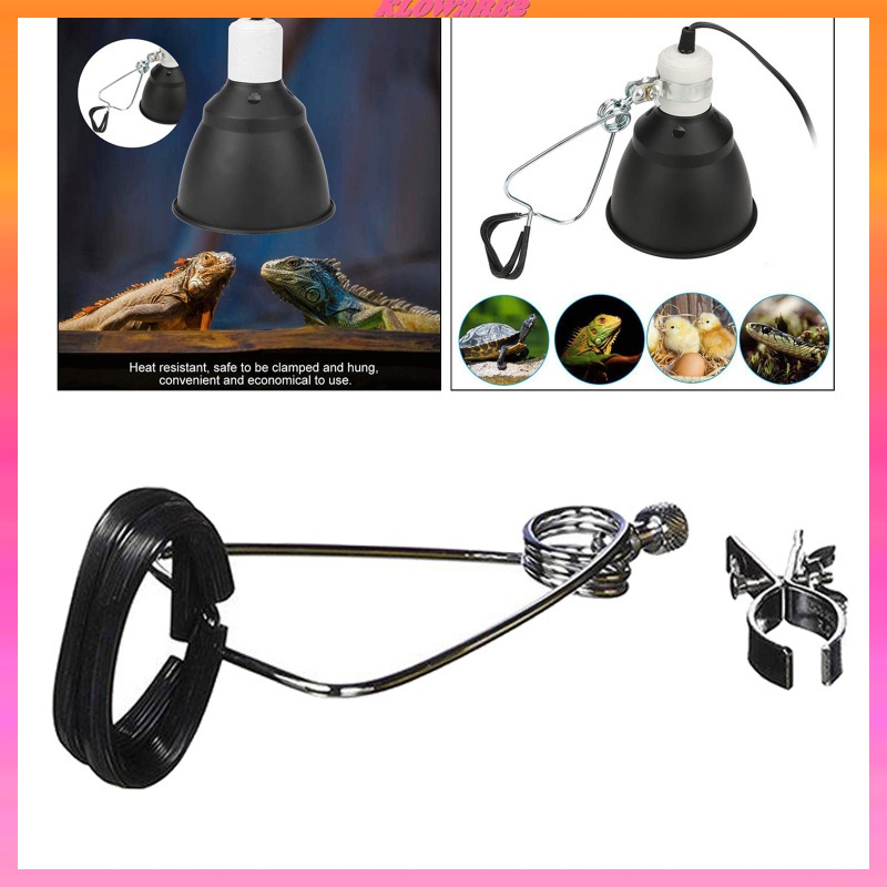 Chụp đèn cho bò sát - chuôi sứ chịu nhiệt - chụp đèn đui sứ - Phụ kiện bò sát - shopleo