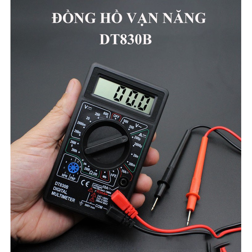 Đồng Hồ Đo Điện Vạn Năng Kỹ Thuật Số DT830B