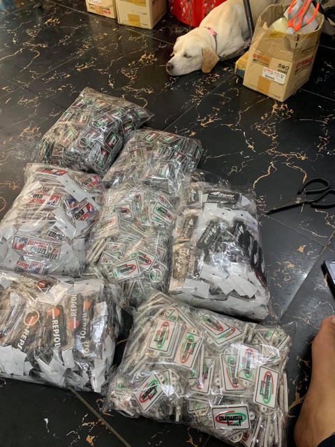 Móc khoá cao su hai mặt siêu đẹp