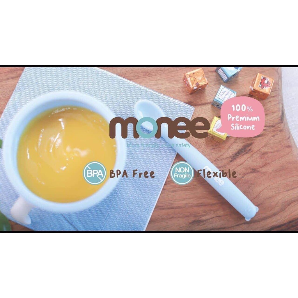 BÁT ĂN DẶM SILICONE MONEE BABY BOWL 150ml Quốc