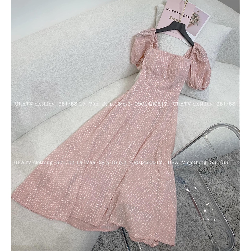 [ẢNH THẬT-CÓ SẴN] Đầm maxi cutout lưng thắt nơ