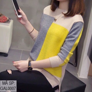 Bán sỉ áo len phối màu độc lạ