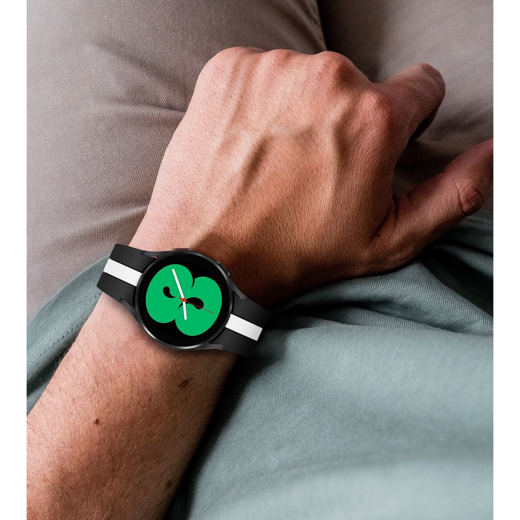 Dây Đeo Silicon Cho Đồng Hồ Thông Minh Samsung Galaxy Watch 4 40mm 44mm/Classic 46mm 42mm 20mm