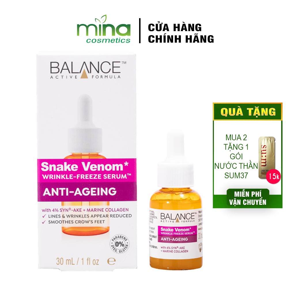 Tinh Chất Balance Active Formula Vitamin C Power Serum 30ml