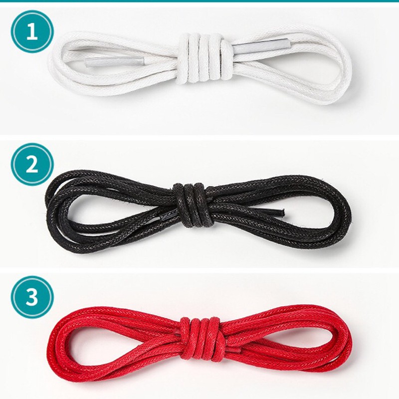 Dây Giày Sáp Tròn Bằng Cotton 60 cm 80 cm