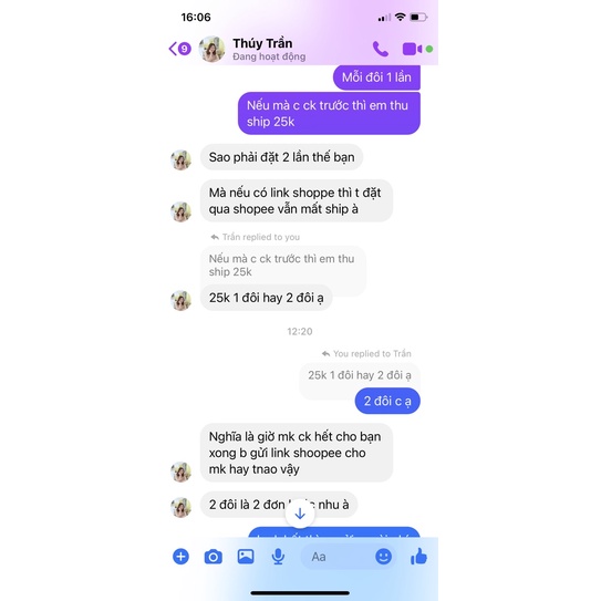 combo shopee thuý trần