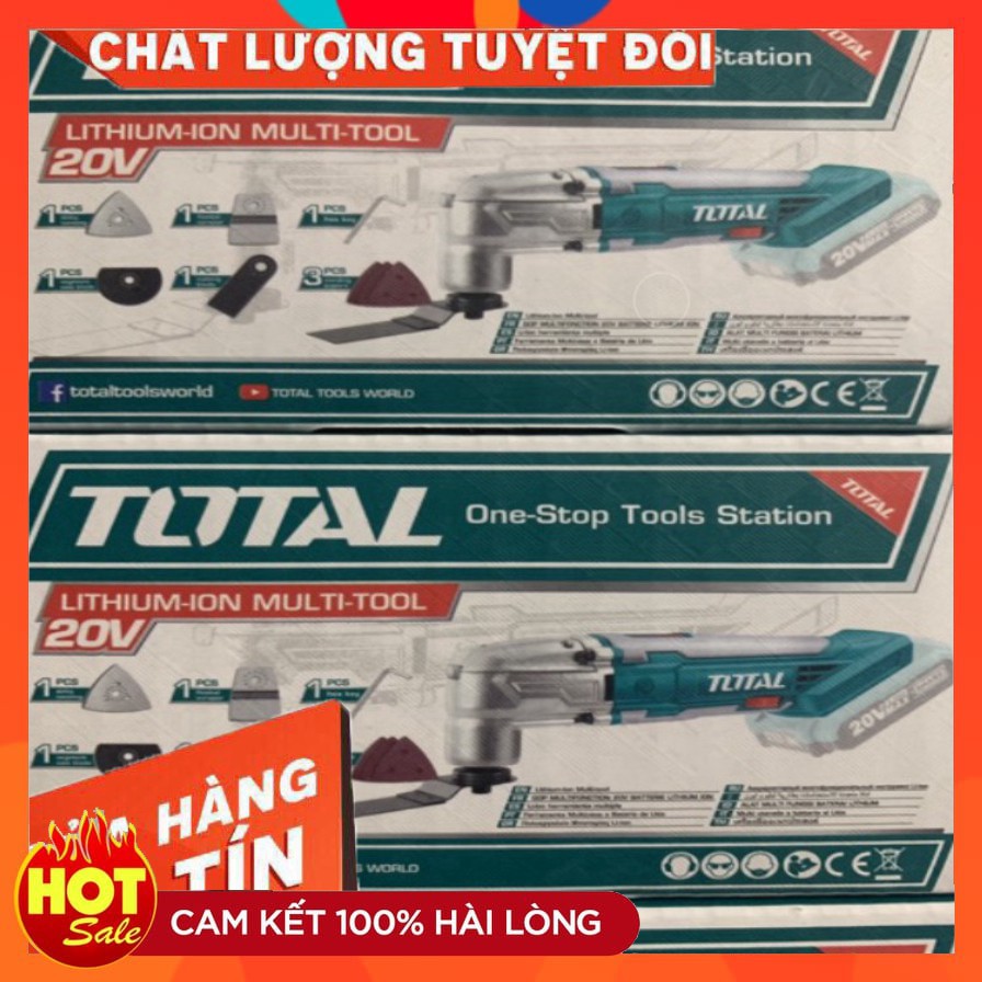 [chính hãng] TMLI2001 Body máy cắt rung dùng pin 20v Total (Chưa bao gồm pin xạc) nguyên zin nhé các bác [cam kết chất l