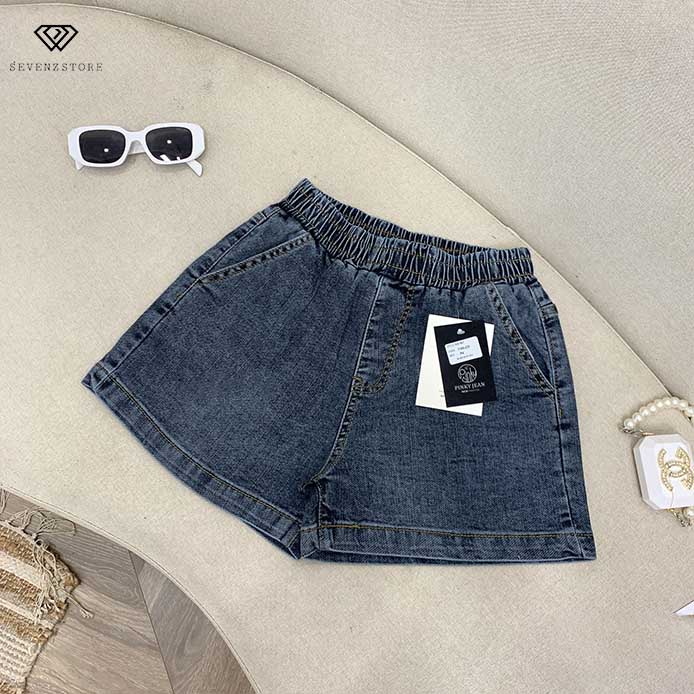 Quần Short Jean Chun phong cách thời trang dạo phố bụi bặm, phối đồ cá tính Sevenz Store