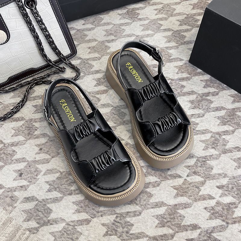 XĂNG ĐAN ĐẾ DÀY 4CM HỞ MŨI MÙA HÈ PHONG CÁCH TRẺ TRUNG