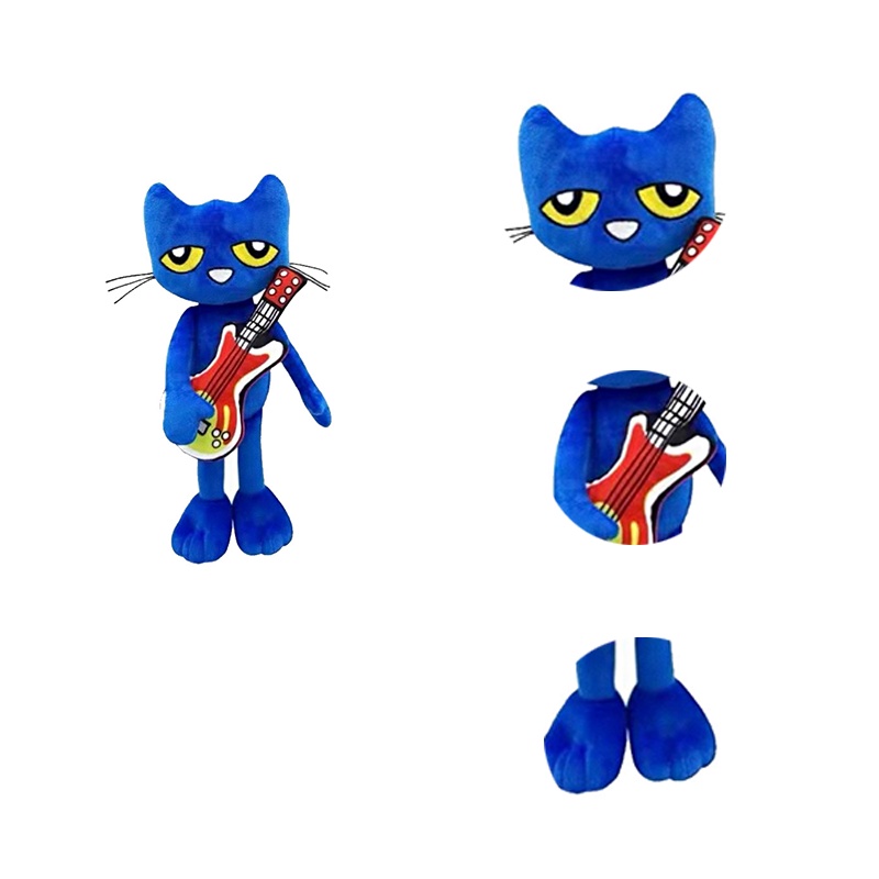 Đồ chơi nhồi bông Hình Mèo Hoạt Hình Đáng Yêu