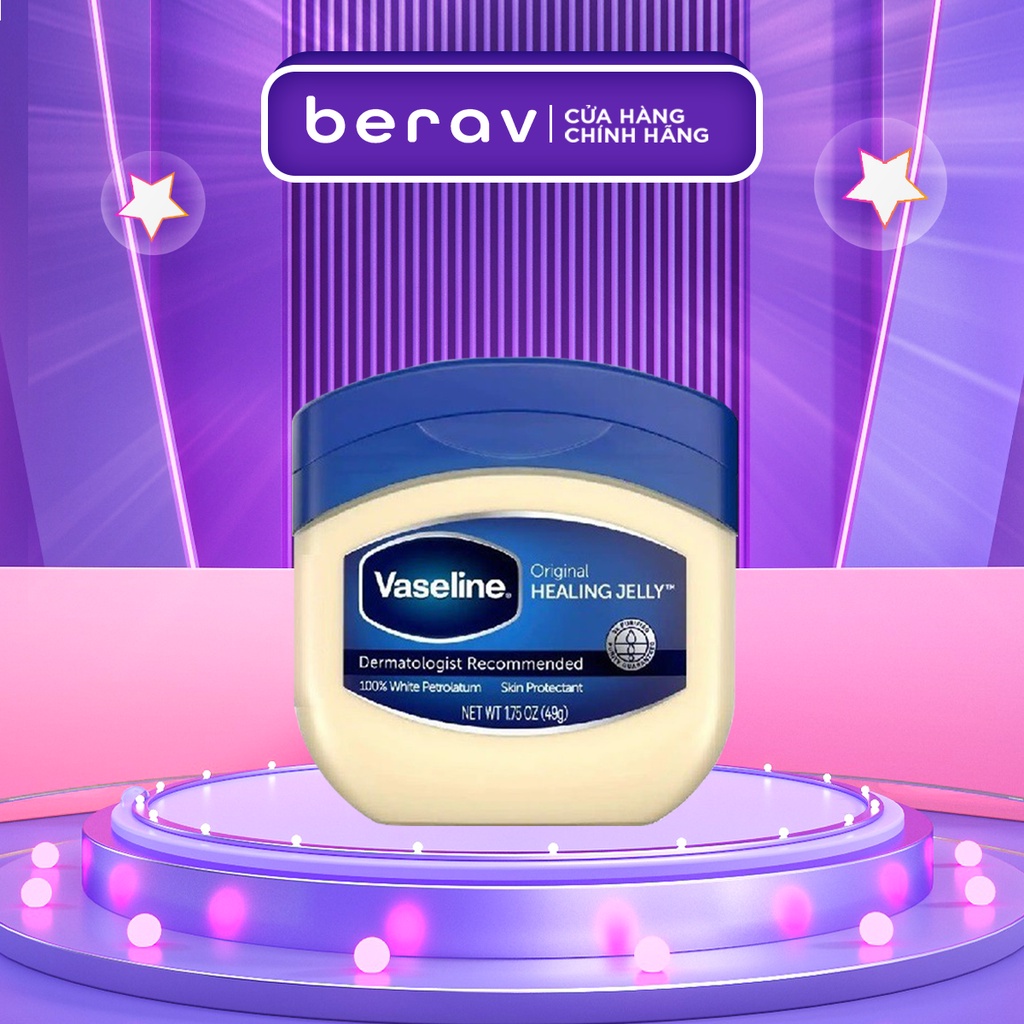 Sáp Dưỡng Ẩm Đa Năng Vaseline Pure Petrolium Jelly 49g
