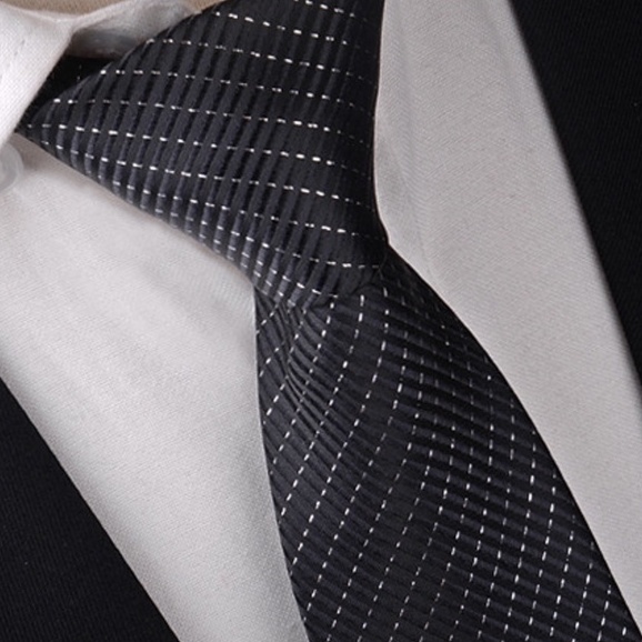 Cavat Nam bản to 8cm cao cấp thời trang, Cà vạt công sở, Cravat chú rể, Calavat dự tiệc CV-8168