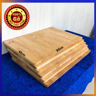 [100% Gỗ] Mặt bàn vuông 60x40-mặt bàn gỗ cao su-mặt bàn