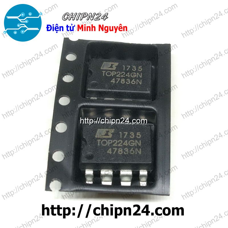 [1 CON] IC TOP224 SOP-8 (SMD Dán) (TOP224GN TOP224GN TOP 224)