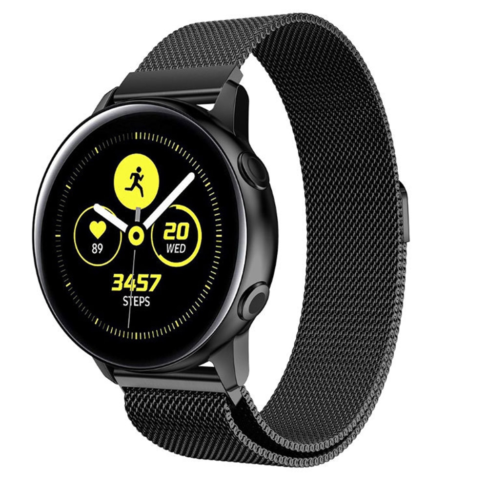 Dây Đeo Thay Thế Chất Liệu Kim Loại Dạng Lưới Cho Samsung Galaxy Watch 42 46mm