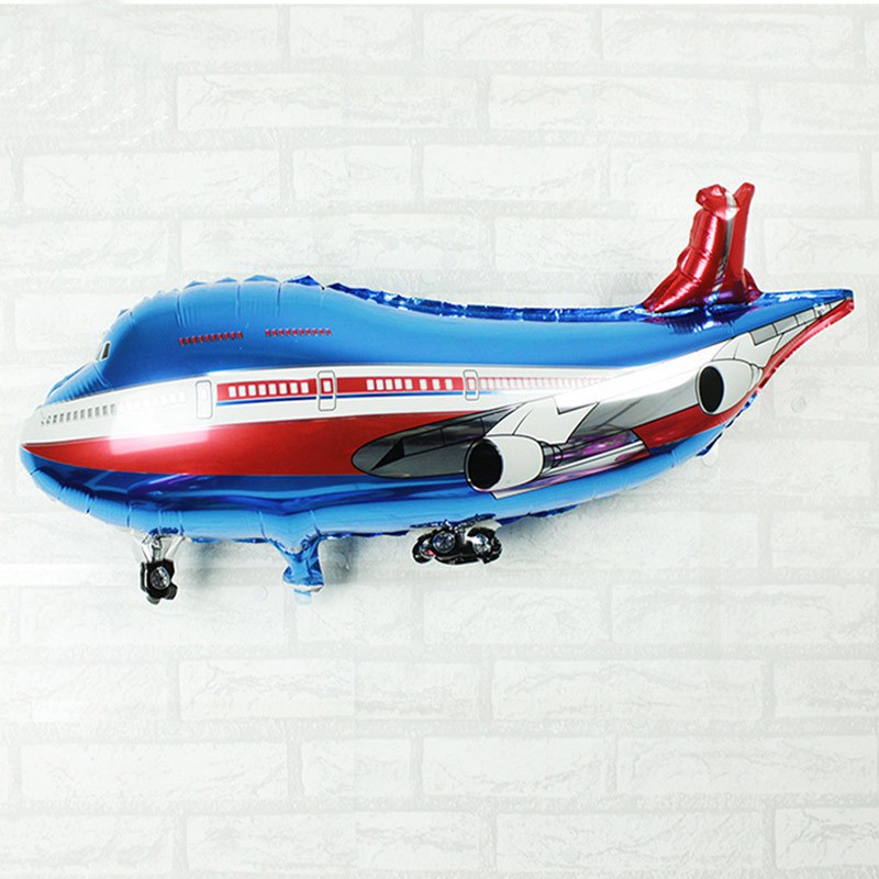 Bong bóng hình máy bay Airbus tráng nhôm cỡ lớn