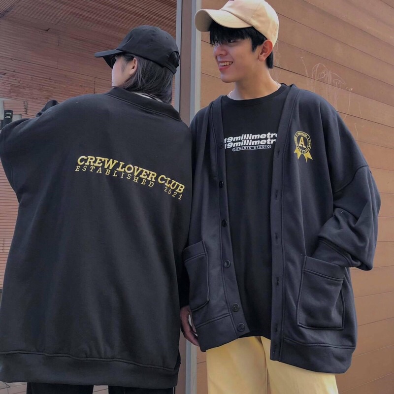 Áo Khoác Cardigan Phông chữ A , chất nỉ cottong bao to , đay đẹp ,  Nam Nữ Unisex Form Rộng Ullzang | BigBuy360 - bigbuy360.vn