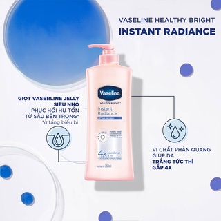 Sữa Dưỡng Thể Trắng Da Vaseline 350ml