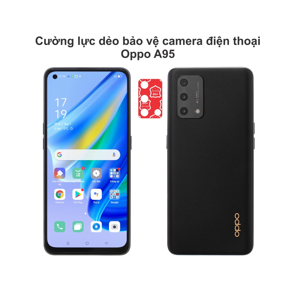 Cường lực dẻo bảo vệ kính camera Oppo A95