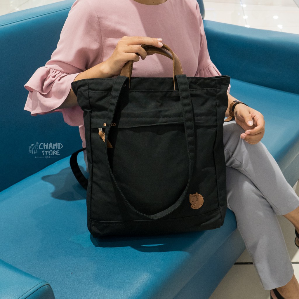 Túi balo Tote Cáo Fjallraven Totepack No.1, tote đa năng hàng xịn, hình thật.