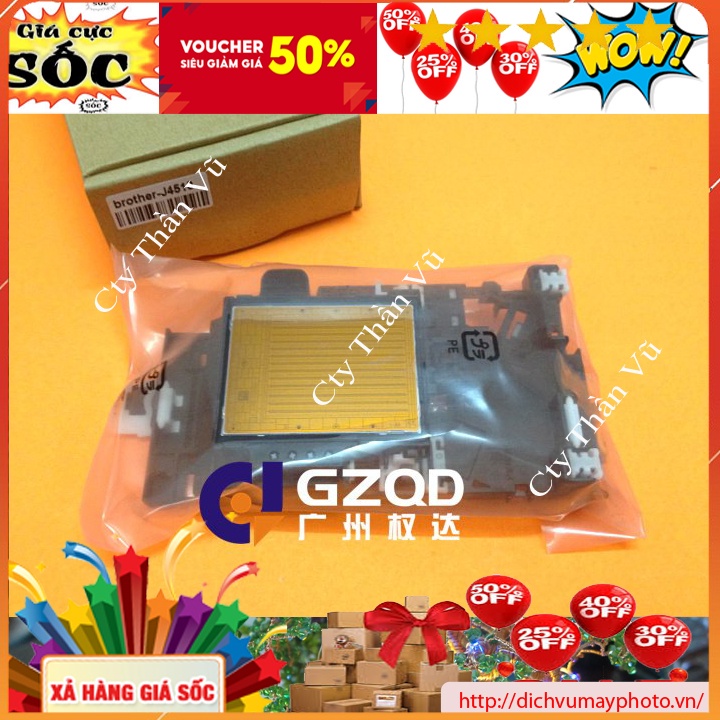 Đầu in đầu kim phun máy in màu Brother MFC J4510DW J3520 J3250 J470DW J3720 J2320 hàng chất lượng bảo hành INECO