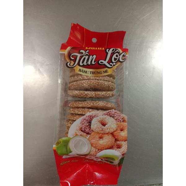Bánh trứng mè vòng to 12 cái.