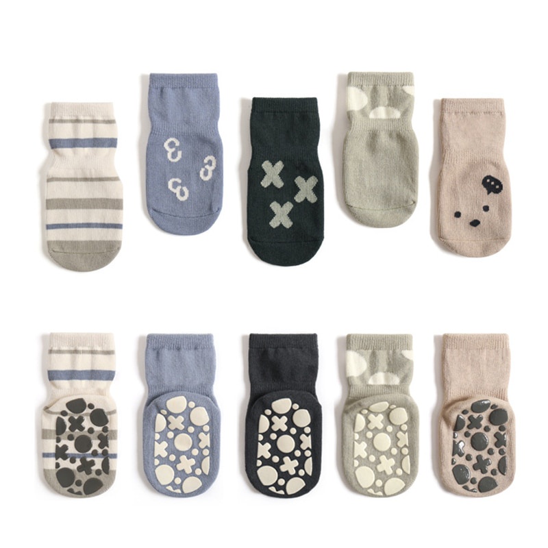 Vớ Cotton Mềm Mại Chống Trượt In Họa Tiết Hoạt Hình Dễ Thương Thời Trang 2022 Cho Bé Sơ Sinh 0-12 Tháng Tuổi