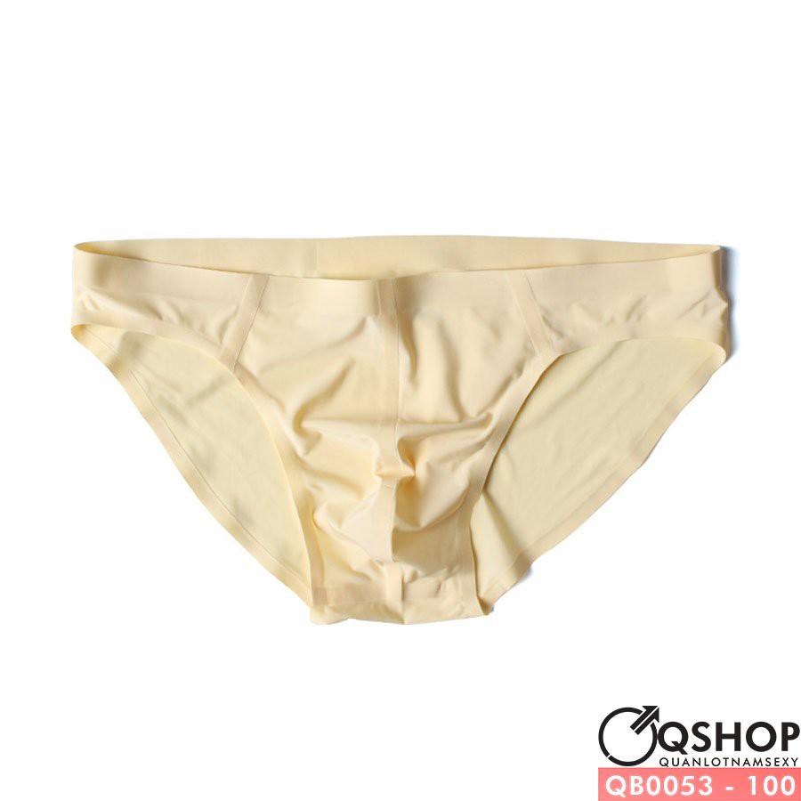 QUẦN LÓT NAM TAM GIÁC ÉP NHIỆT KHÔNG ĐƯỜNG MAY MỎNG NHẸ QSHOP QB0053