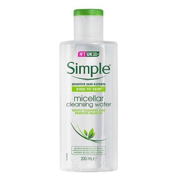 Nước Tẩy Trang Simple Kind To Skin Micellar Cleansing Water