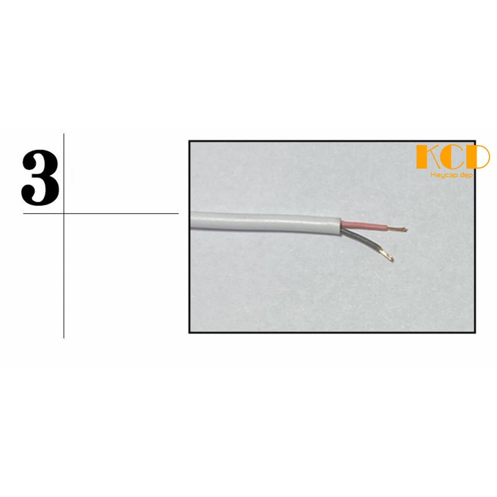 Dây nguồn USB có công tắc dài 1m, dùng làm nguồn đèn led cho trang trí, decor, làm quà lưu niệm, ảnh mica