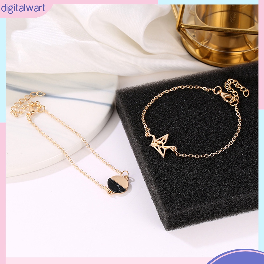 Set 2 vòng tay chuỗi hạt thời trang cho nữ