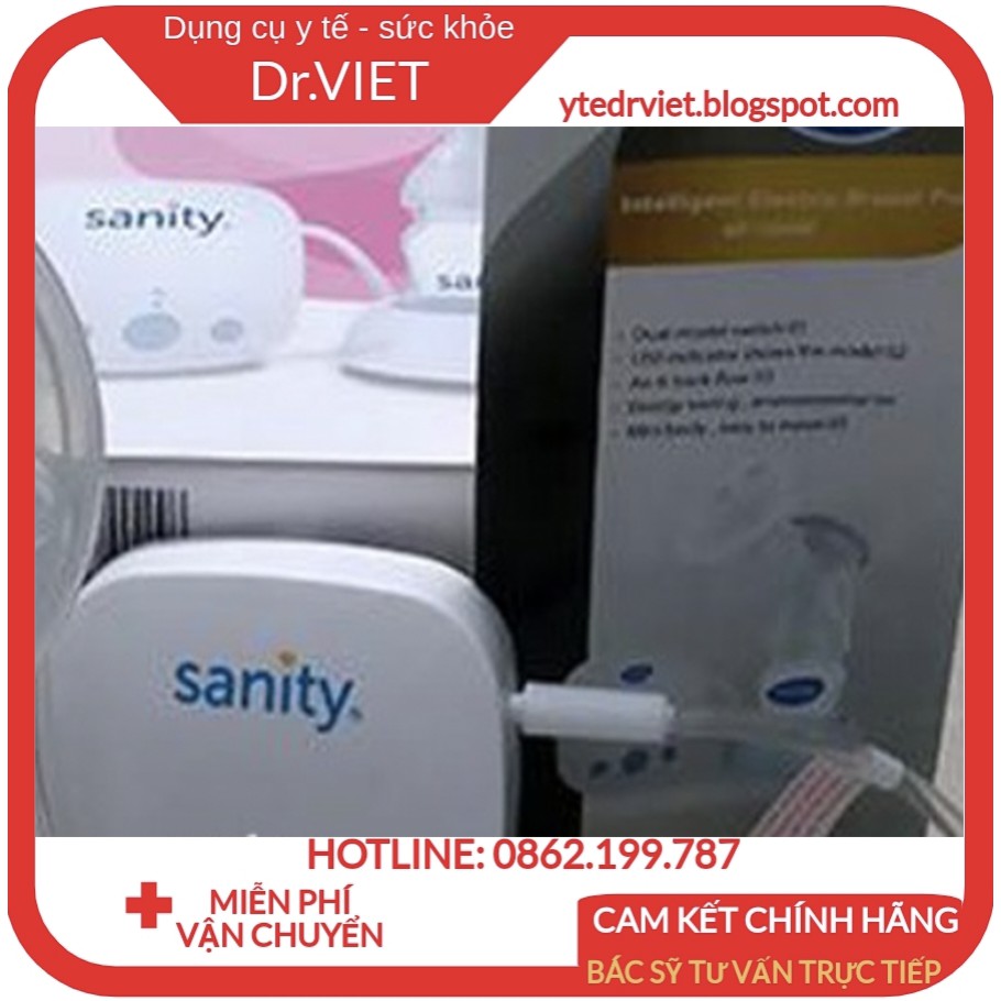 Ống nối phần điện máy hút sữa điện đơn SANITY AP-154AE chính hãng- Xuất xứ Đức