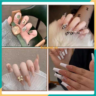 [Z21-60] Móng giả đính đá /Kèm keo/ móng tay giả làm nail 24 móng đẹp