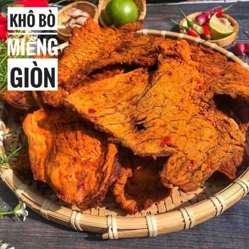 Khô bò giòn siêu ngon loại 1[100% từ thịt bò] túi 500gram [FREE SHIP] TỪ ĐƠN 50K, [Loại Đặc Biệt] Hàng ngon nhà làm | BigBuy360 - bigbuy360.vn