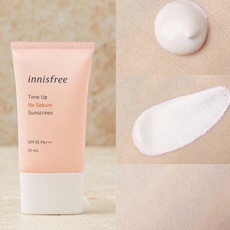 (mẫu mới ) Kem Chống Nắng Innisfree Tone Up No Sebum Sunscreen