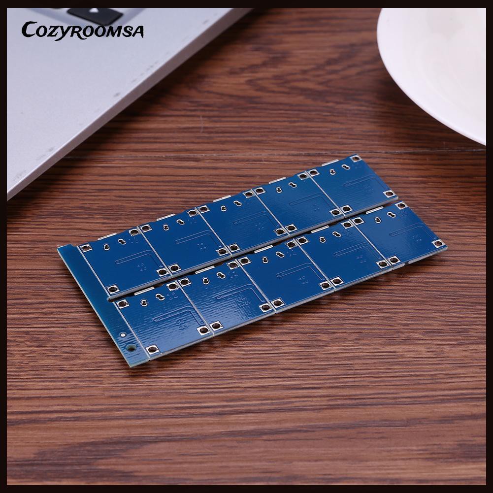 Set 10 Bảng Mạch Sạc Pin 5v Mini Usb 1a Tp4056 Tiện Dụng