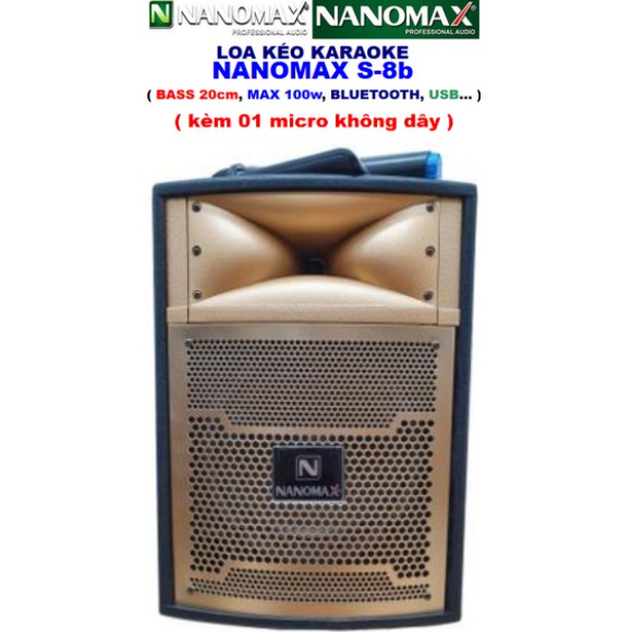 LOA KÉO NANOMAX S-8b