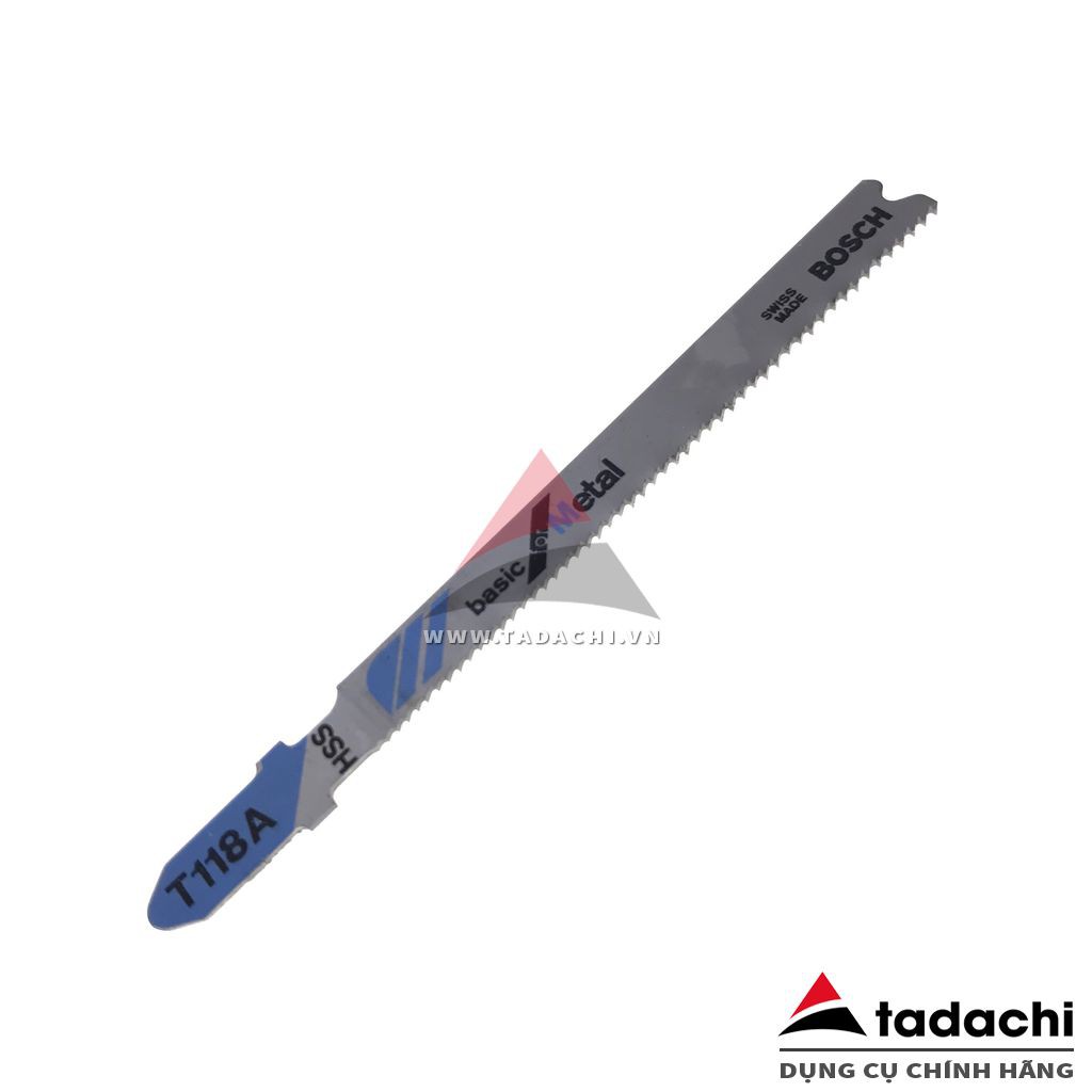 Lưỡi cưa lọng cắt kim loại T118A Bosch 2608631013 (01 lưỡi) | Tadachi