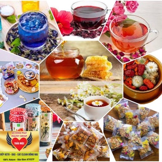 100g trà thảo mộc hồng hoa bát bảo Đà Lạt