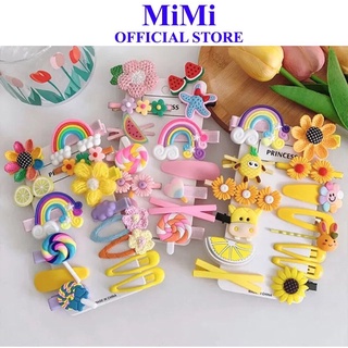 Kẹp Tóc Bé Gái, Set 14 chiếc kẹp tóc cực kỳ đáng yêu