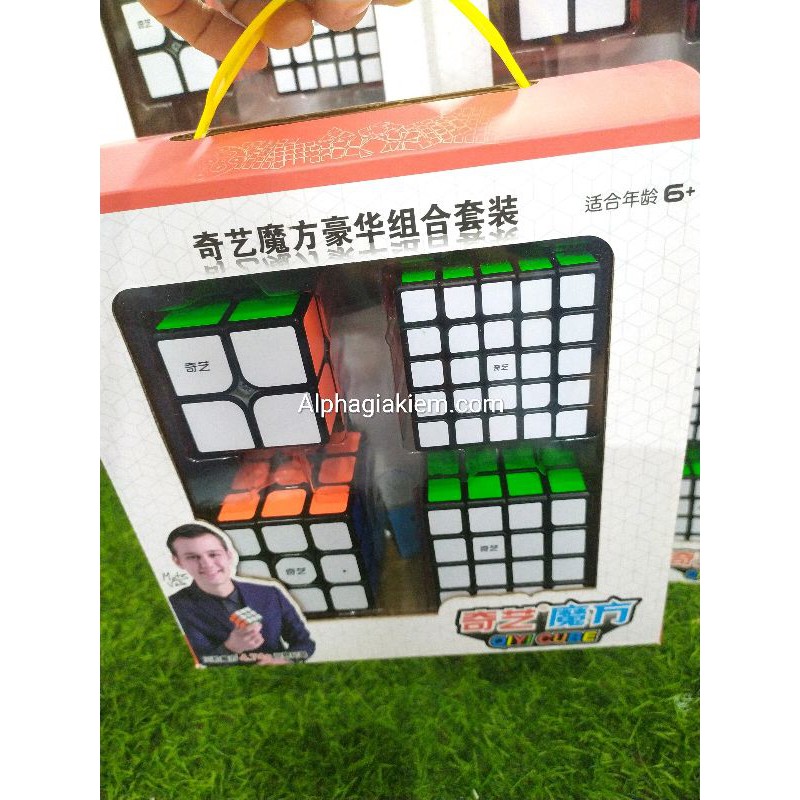 Rubik 2×2..3×3..4×4..5×5.....combo bộ 4 hộp