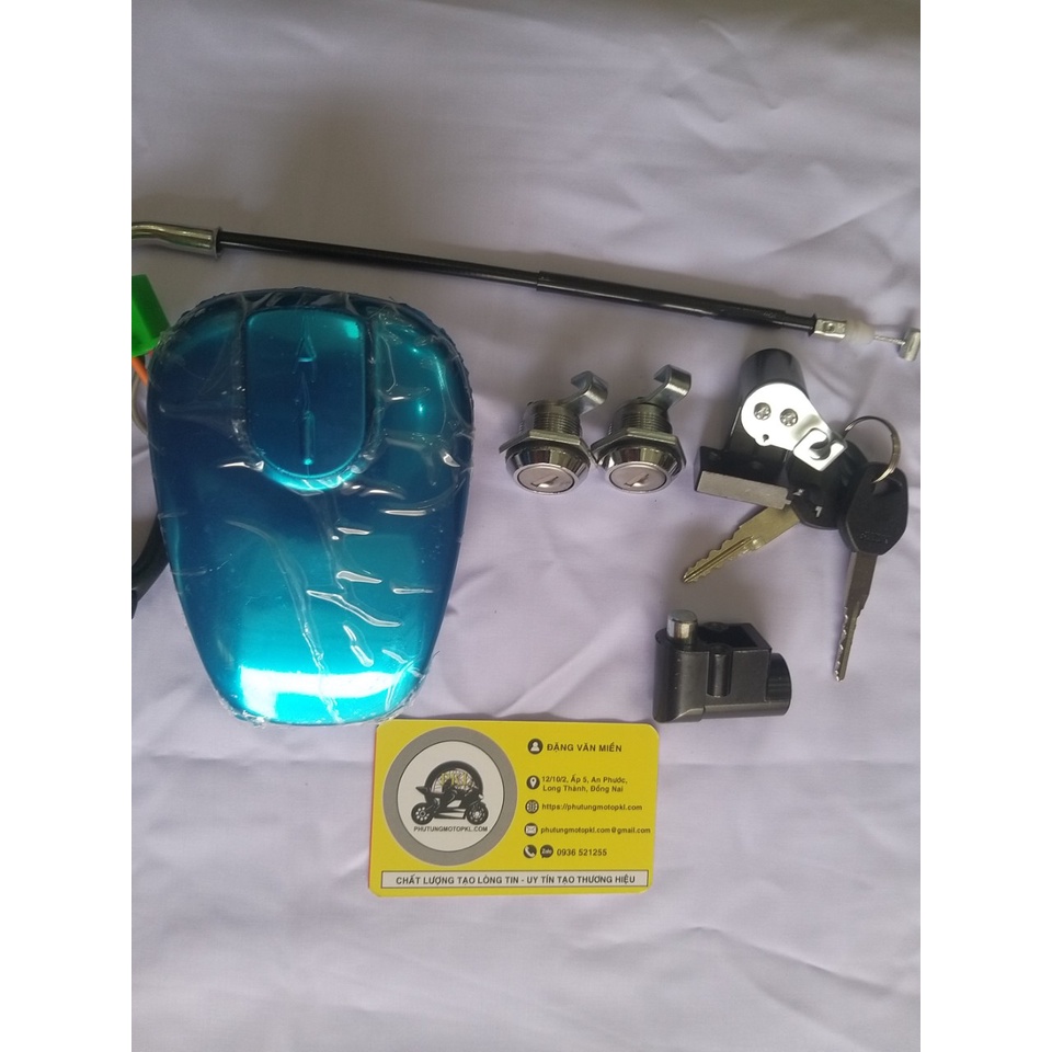 Bộ ổ khoá và nắp bình xăng Suzuki GZ150A 125 Full Hàng chính hãng