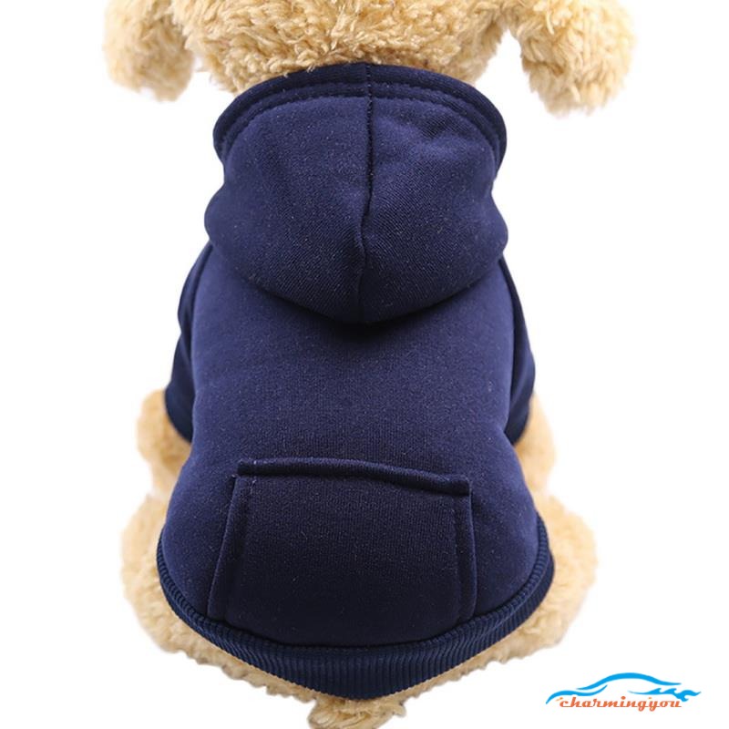 Áo hoodie ấm áp nhiều màu sắc thời trang thu đông cho cún cưng