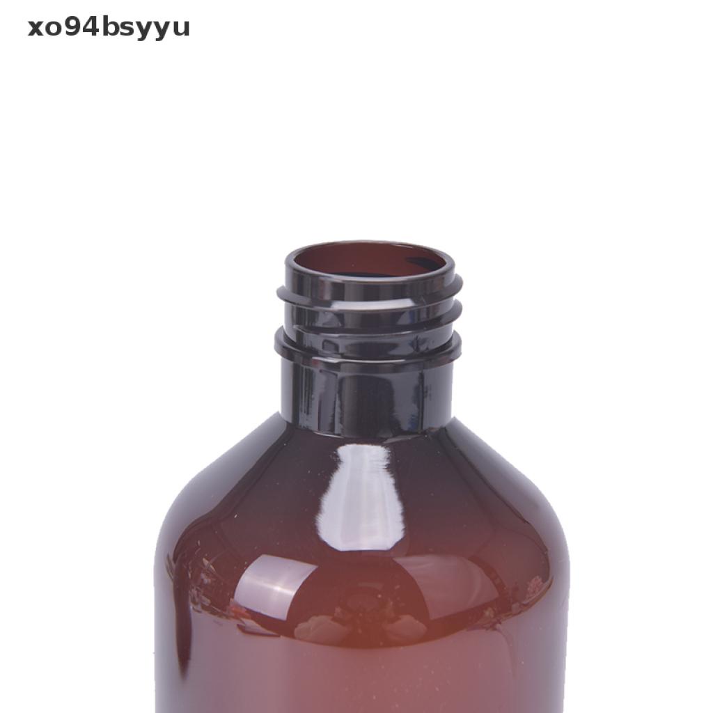 Chai Nhựa Rỗng Màu Hổ Phách Kèm Đầu Bơm Mẫu Thử Xo94Bsyu