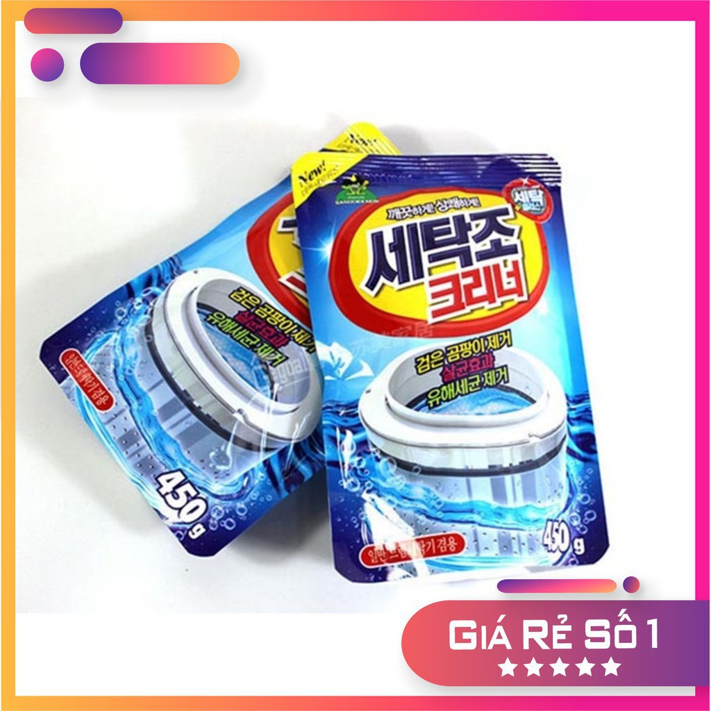 Bột tẩy lồng vệ sinh máy giặt Hàn Quốc Sandokkaebi Hàn Quốc - NPP chính hãng G20SHOP_450g